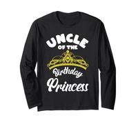 Corrispondenza Principessa Compleanno Zio di Compleanno Maglia a Manica