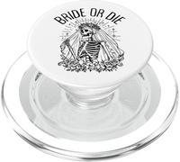 Corrispondenza sposa o morire scheletro gotico addio al nubilato PopSockets PopGrip per MagSafe