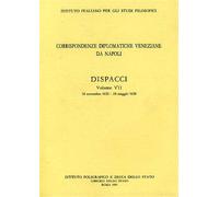 - Corrispondenze diplomatiche veneziane da Napoli. Dispacci. Vol.VII, 16 novemb