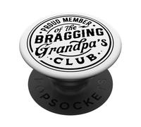 Corro perché mi piace molto il cibo PopSockets PopGrip Adesivo