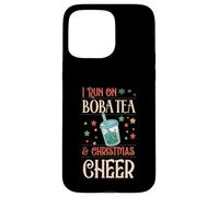 Corro su Boba Tea e Christmas Cheer Matching X-Mas Squad Custodia per iPhone 15 Pro Max