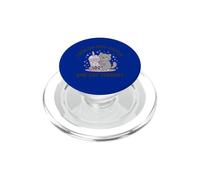 Corro su caffè freddo e terapia gatto, simpatico amante kawaii PopSockets PopGrip per MagSafe