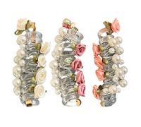 Corros Di Capelli A - In Stile Coda Di Cavallo A 3 Pacchetti, Supporto Per Coda Di Cavallo | Acrilico E Tessuto, Senza Groviglio - Fasce Per Capelli Per Sport, Scuola E Est