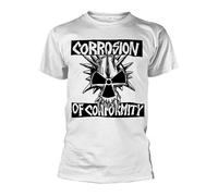 Corrosion Of Conformity Maglietta Logo Teschio Adulto Unisex (PH4645)