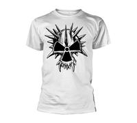 Corrosion Of Conformity Skull (White) ufficiale Uomo maglietta unisex