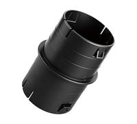 Corrugated To PVC Pipe Adapter | Leak-Proof Universal Heavy Duty,4 Inch PVC Fitting For Downpipe Extension Systems Courtyard Sewage Pump Underground