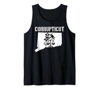 Corrupticut Connecticut Anti Corruzione Cop New Haven Pizza Canotta