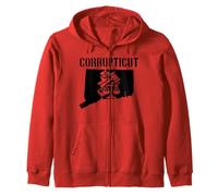 Corrupticut Connecticut Anti Corruzione Cop New Haven Pizza Felpa con Cappuccio