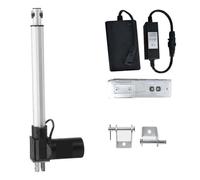 Corsa 12V DC 25mm-1000mm Max Push 5000N/500KG Attuatore lineare + Controller wireless + Staffe di montaggio for attuatore Per autoveicoli e camper(300mm stroke,20mm s 1500N)
