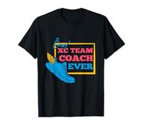 Corsa Campestre Best XC Team Coach Ever Maglietta