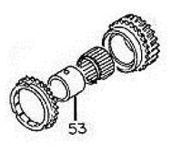 Corsa Cuscinetto Albero Per 5ª Marcia Transmissione - GM Part Number: 94316287