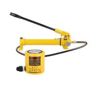 Corsa da 2 pollici con pompa manuale CP-180, adatta for l'installazione e la manutenzione nei cantieri edili, martinetto idraulico, impieghi gravosi(50T jack+CP-700 hand pump)