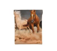 Corsa del cavallo, Spremere il portafoglio superiore da donna Borsa portaoggetti Piccola portamonete Portamonete