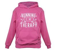 Corsa È My Therapy - Bambini Felpa/Maglione - Marathon 10K 5K Mezza Run