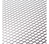 Corsa griglia Str8 30x30cm, la spaziatura Medio buco, nero per scooter, moto