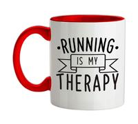 Corsa Is My Terapia - Tazza IN Ceramica - Marathon 10K 5K Mezza Run Runner Love
