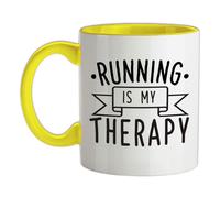 Corsa Is My Terapia - Tazza IN Ceramica - Marathon 10K 5K Mezza Run Runner Love