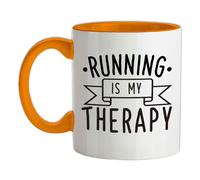 Corsa Is My Terapia - Tazza IN Ceramica - Marathon 10K 5K Mezza Run Runner Love