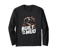 Corsa nel Fango Ostacoli Built for The Mud Maglia a Manica