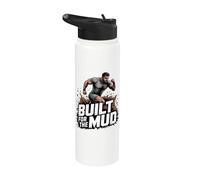 Corsa Nel Fango Ostacoli Built For The Mud Stainless Steel Insulated Water Bottle