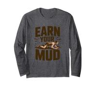 Corsa nel Fango Ostacoli Earn Your Mud Maglia a Manica