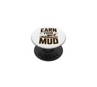 Corsa Nel Fango Ostacoli Earn Your Mud PopSockets PopGrip Adesivo