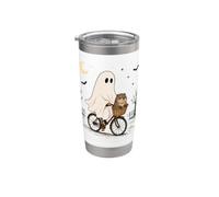 Corsa Notturna In Bicicletta Del Fantasma Della Marmotta Per Bicchiere termico in acciaio inox doppia parete