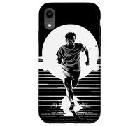Corsa Ragazzo Disegno Maratona Atletica Custodia per iPhone XR