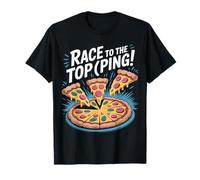 Corsa Verso la Vetta (Ping)! Design Pizza Slice Maglietta