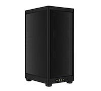 Corsair 2000D AIRFLOW Mini-ITX Form-Factor - Pannelli in rete d'acciaio - Supporto GPU a tre slot - Interno ottimizzato per il raffreddamento - I/O moderno pannello frontale - Nero