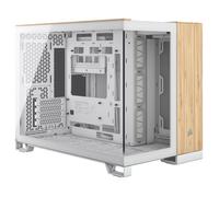 Corsair CC-9011288-WW computer case Midi Tower Bamboo, Bianco (Corsair 2500X Dua