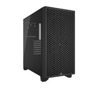 Corsair 3000D AIRFLOW Case per PC Mid-Tower - Ventole a 3 Pin - Supporto di GPU a Quattro Slot - Spazio per Alloggiare Fino a 8 Ventole da 120 mm - Design con Flusso D’aria Elevato - Nero