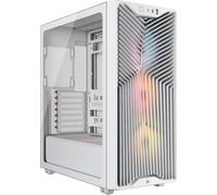 CORSAIR 3200D RS ARGB Case PC Mid Tower - 3 Ventole RS120 ARGB, Flusso D'aria Elevato, Compatibile Con Radiatore Da 360 mm, Compatibile Con Schede Madri Con Connessione Inversa - Bianco