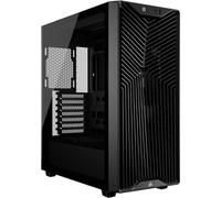 CORSAIR 3200D RS Case PC Mid Tower - 3 Ventole RS120 Incluse, Flusso D'aria Elevato, Compatibile Con Radiatore Da 360 mm, Compatibile Con Schede Madri Con Connessione Inversa - Nero