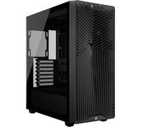 CORSAIR 3200D RS Case PC Mid Tower - 3 Ventole RS120 Incluse, Flusso D'aria Elevato, Compatibile Con Radiatore Da 360 mm, Compatibile Con Schede Madri Con Connessione Inversa - Fumo