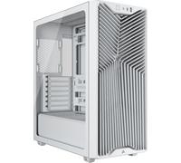 CORSAIR 3200D RS Case PC Mid Tower - 3 Ventole RS120 Incluse, Flusso D'aria Elevato, Compatibile Con Radiatore Da 360 mm, Compatibile Con Schede Madri Con Connessione Inversa - Bianco