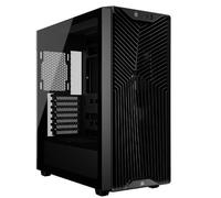 CORSAIR 3200D RS Case PC Mid Tower - 3 Ventole RS120 Incluse, Flusso D'aria Elevato, Compatibile Con Radiatore Da 360 mm, Compatibile Con Schede Madri Con Connessione Inversa - Nero