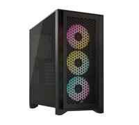 Corsair 4000D RGB Midi Tower Nero CORSAIR ICUE 4000D RGB BLACK MID CASE