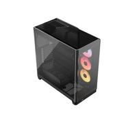 CORSAIR FRAME 4500X RS-R ARGB Case Mid-Tower per PC con Vetro Panoramico - Sistema di Montaggio InfiniRail, Adatto a Due Radiatori da 360 mm, GPU Anti-Sag, Include 3 Ventole RS120R - Nero