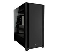 Corsair 5000D Case ATX Mid-Tower con Vetro Temperato, Pannello Anteriore in Puro Acciaio, Sistema di Gestione dei cavi Corsair RapidRoute, Due Ventole da 120 mm Incluse, Nero