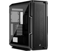 CORSAIR 5000T Mid-Tower ATX PC Case - Pannelli rimovibili per il flusso d'aria frontale e sul tetto, interni spaziosi, ASUS BTF, MSI Project Zero, Gigabyte Project Stealth - Nero