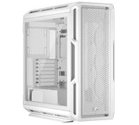 CORSAIR 5000T Mid-Tower ATX PC Case - Pannelli rimovibili per il flusso d'aria frontale e sul tetto, interni spaziosi, ASUS BTF, MSI Project Zero, Gigabyte Project Stealth - Bianco