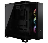Corsair 6500X RGB Mid-Tower ATX doppio vetro temperato USB-C Nero
