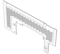 CORSAIR 9000D/1000D Replacement ITX Motherboard/SFX PSU Cover Plate, White