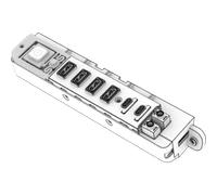 CORSAIR 9000D Replacement Front I/O Assembly, Black