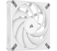 Corsair AF140 ELITE Ventola con cuscinetto fluidodinamico PWM da 140 mm ad alte prestazioni con Tecnologia AirGuide (Bassa rumorosità, Supporto per modalità Zero RPM) confezione singola - Bianco