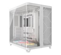 CORSAIR AIR 5400 RS-R ARGB Case PC Panoramico Mid-Tower - Bianco