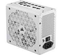 CORSAIR RM850e (2025) Alimentatore ATX completamente modulare a basso rumore con cavo 12V-2x6 - conforme a ATX 3.1 e PCIe 5.1, efficienza Cybenetics Gold, condensatori a 105°C - Bianco