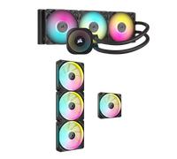 CORSAIR Bundle Dissipatore iCUE LINK Titan 360 RGB e kit da quattro ventole LX120 RGB