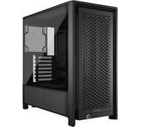 CORSAIR FRAME 4000D Modular Mid-Tower ATX PC Case - Flusso d'aria elevato, sistema di montaggio ventole InfiniRail™, ASUS BTF, MSI Project Zero, Gigabyte Project Stealth - Nero